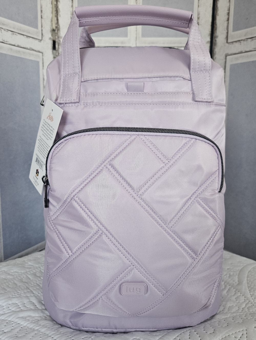 NWT Lug Hovercar Backpack With Satchel Straps In Sugarplum, Famed Sold-Out Color